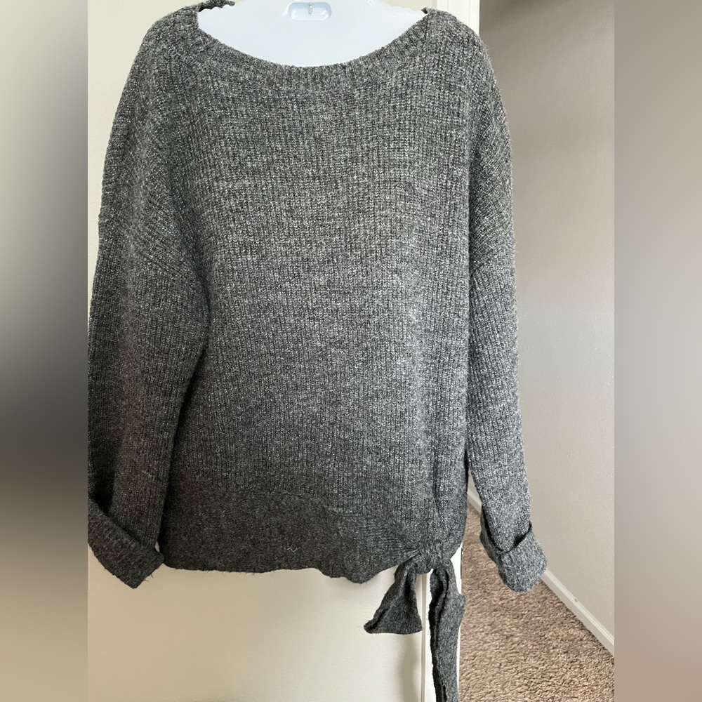 Oversized sweater.